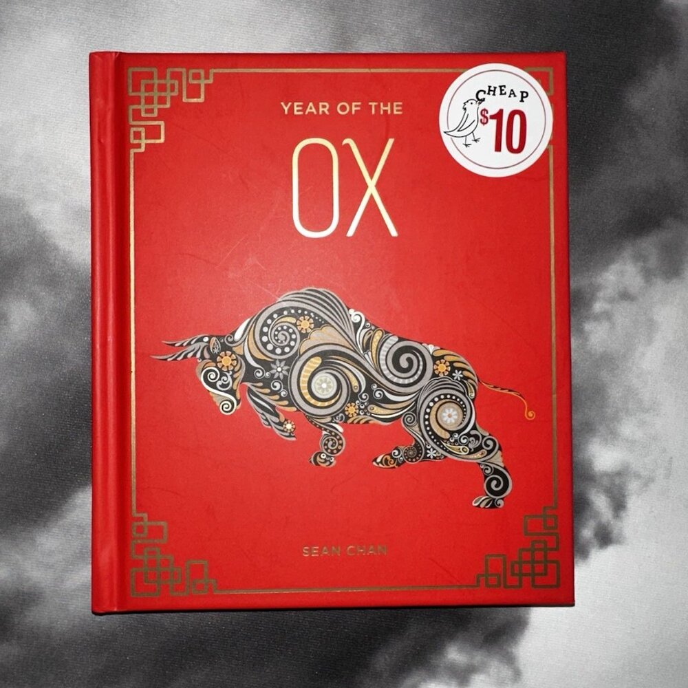 YEAR of the OX Lunar Astrology Hardcover By Sean Chan - BRAND NEW FAST SHIPPING